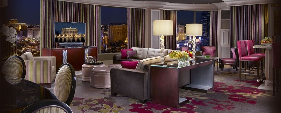 Bellagio las vegas grand lake view suite