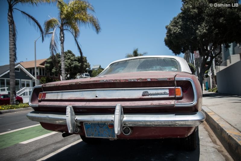 Vintage Car in Venice Beach California