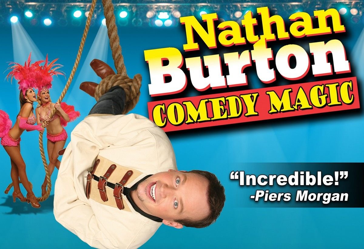 Nathan Burton Comedy Magic Las Vegas Discount Tickets