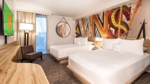 The Linq Las Vegas Deluxe Room 2 Double Beds