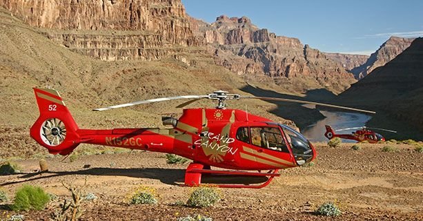 Grand Canyon Helicopter Tour Grand Celebration With Las Vegas Strip