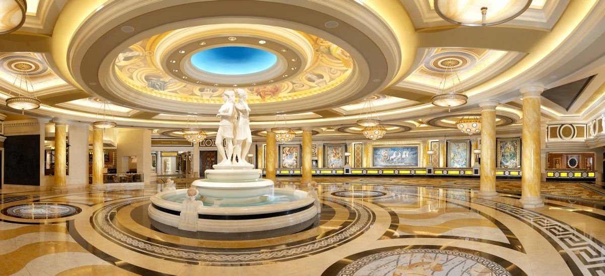 Caesars Palace Las Vegas Augustus Lobby