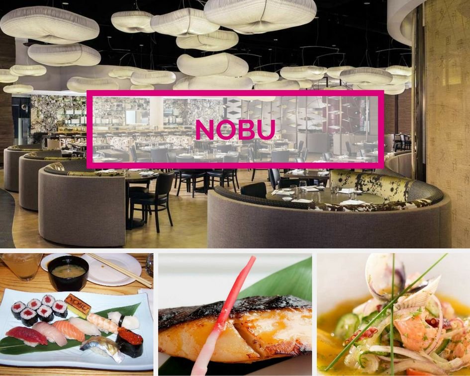 Nobu sushi Restaurant at Caesars Palace Las Vegas