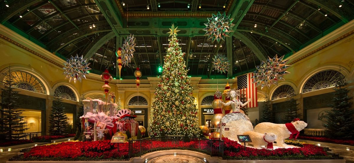 Bellagio Conservatory Botanical Garden Christmas 2019