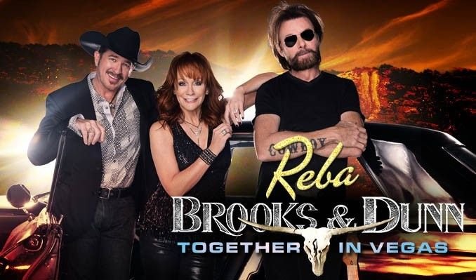 Reba, Brooks & Dunn together in Vegas show
