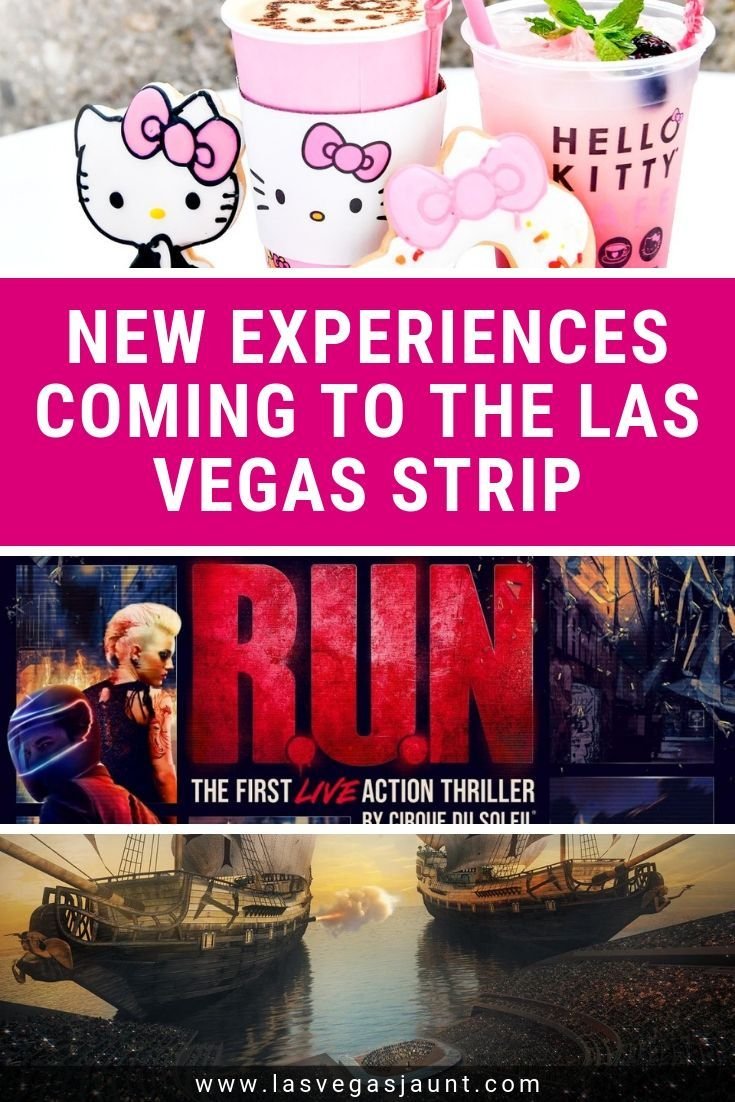 New Experiences Coming to the Las Vegas Strip