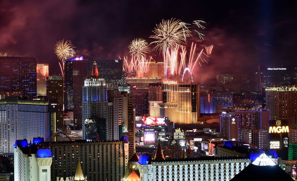 Las Vegas New Year's Eve Fireworks