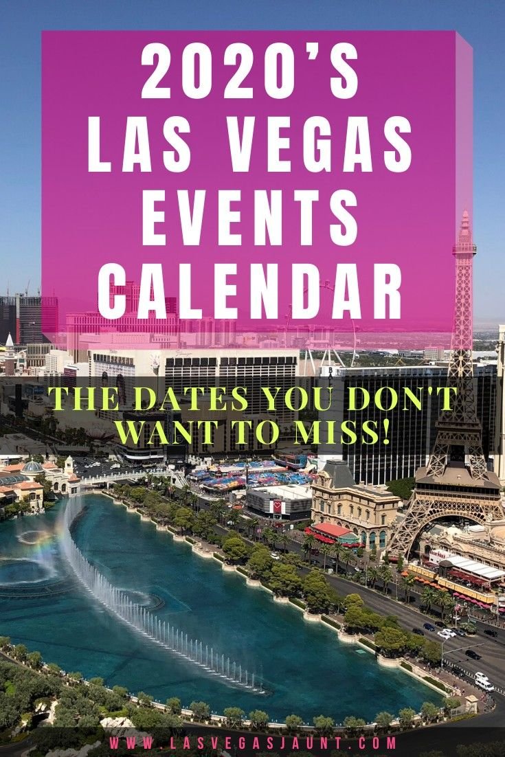 2020's Las Vegas Events Calendar