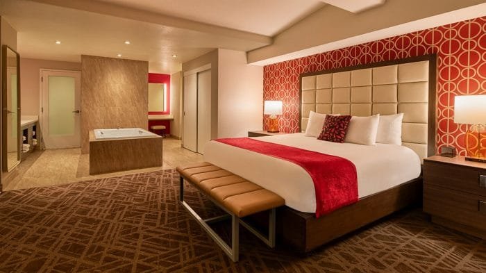 Bally's Las Vegas Resort Presidential Suite Bed