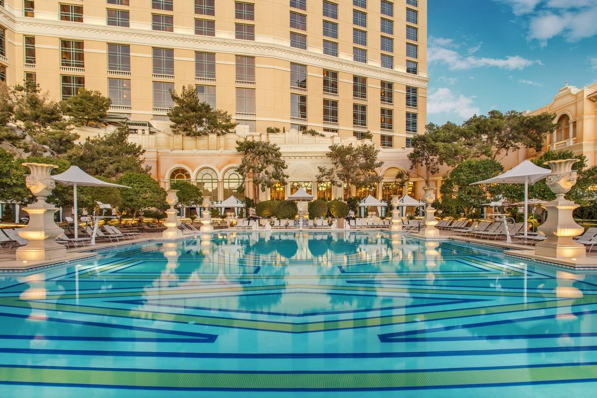 Bellagio Las Vegas Terrace Pool