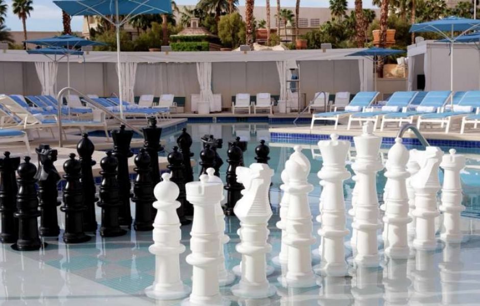 Delano Las Vegas Beach Club Chess