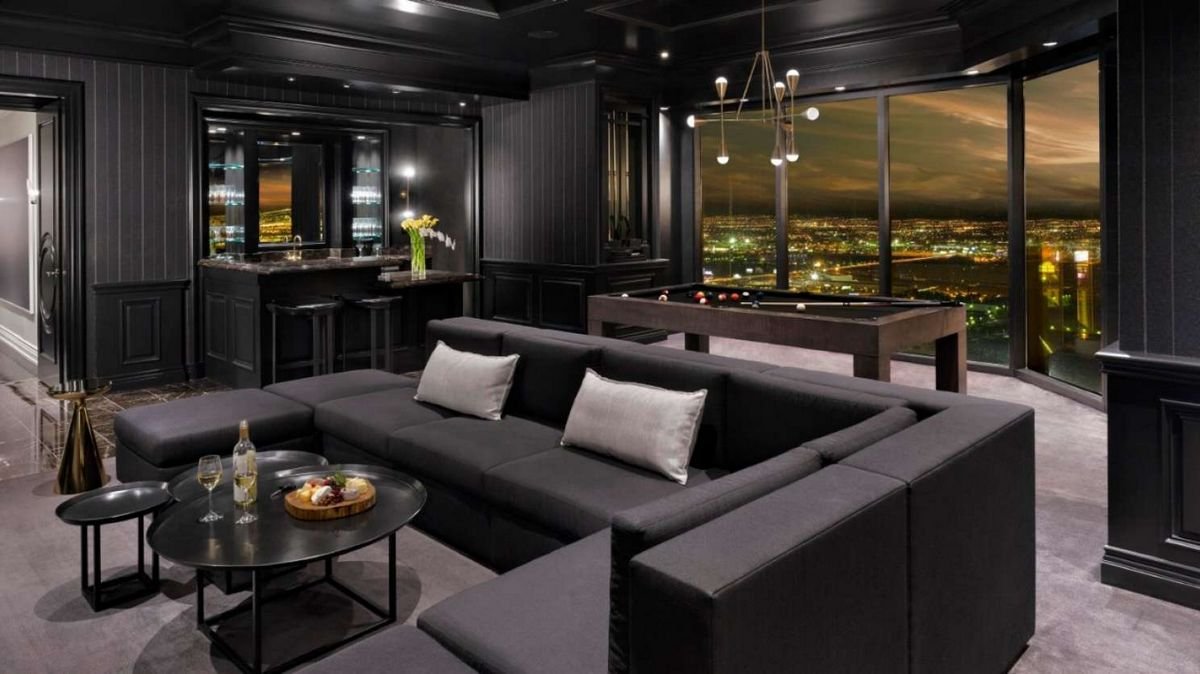 Delano Las Vegas Loft Living Room