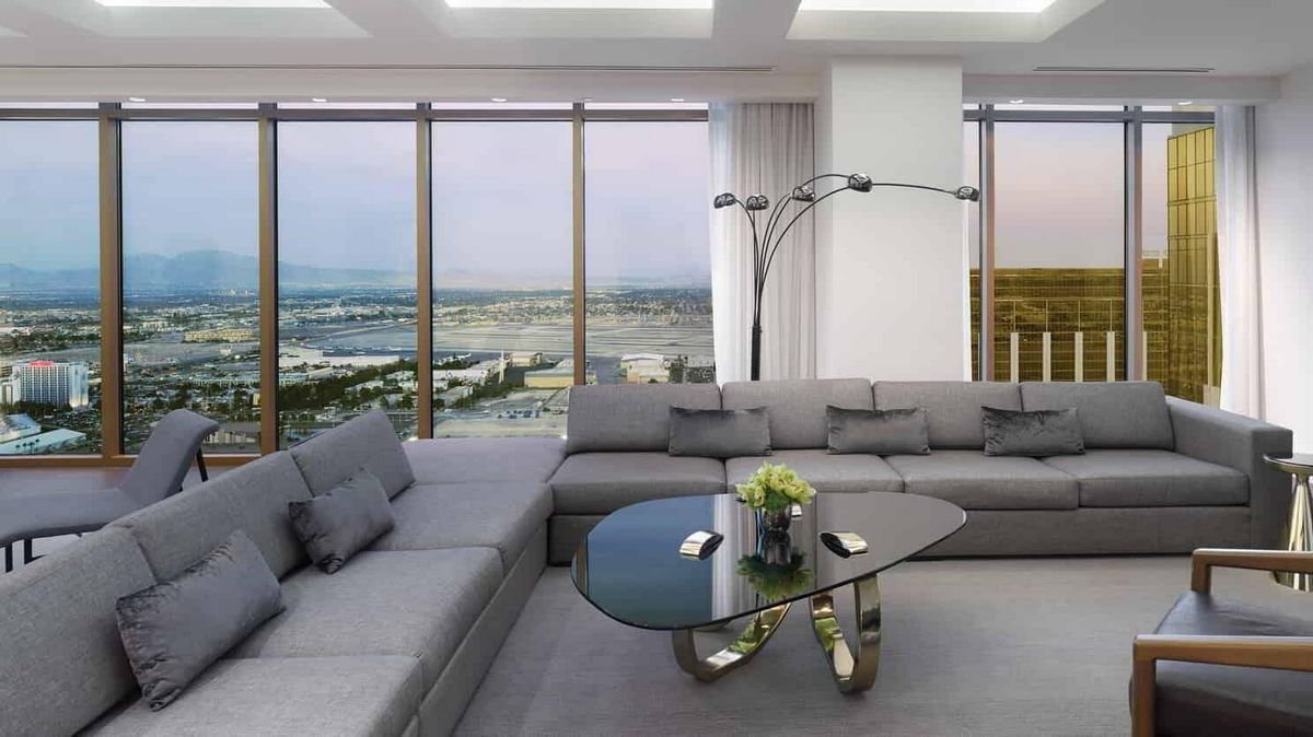 Delano Las Vegas Penthouse Premier Suite Living Room