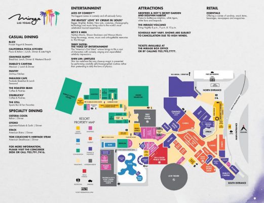 Las Vegas Hotel & Casino Property Maps