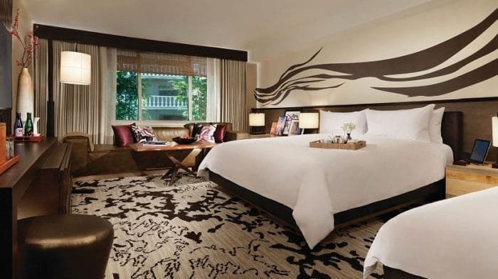 Nobu Hotel Las Vegas Luxury 2 Queen Room