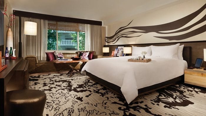 Nobu Hotel Las Vegas Penthouse Bedroom