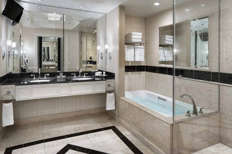 Palazzo Las Vegas Luxury King Suite Bathroom