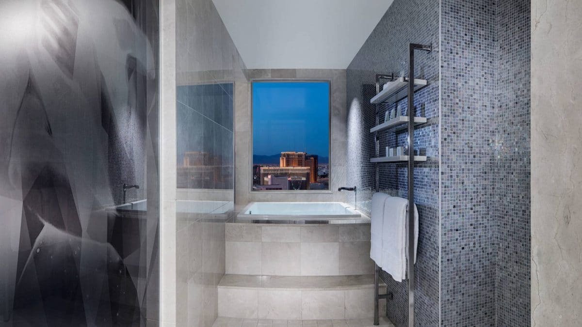 The Cosmopolitan of Las Vegas Terrace One Bedroom Bathroom