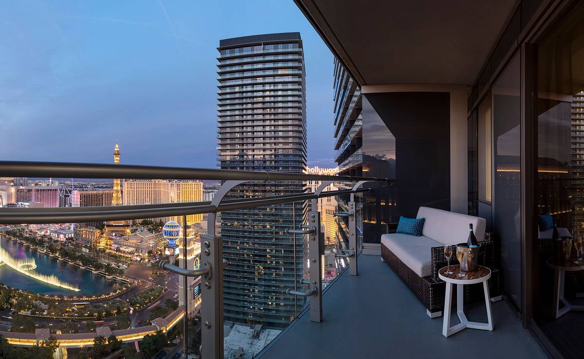 The Cosmopolitan of Las Vegas Terrace Studio Fountain View