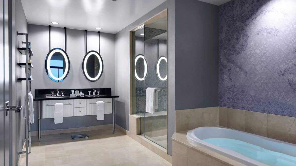 The Cosmopolitan of Las Vegas Terrace Suite Bathroom