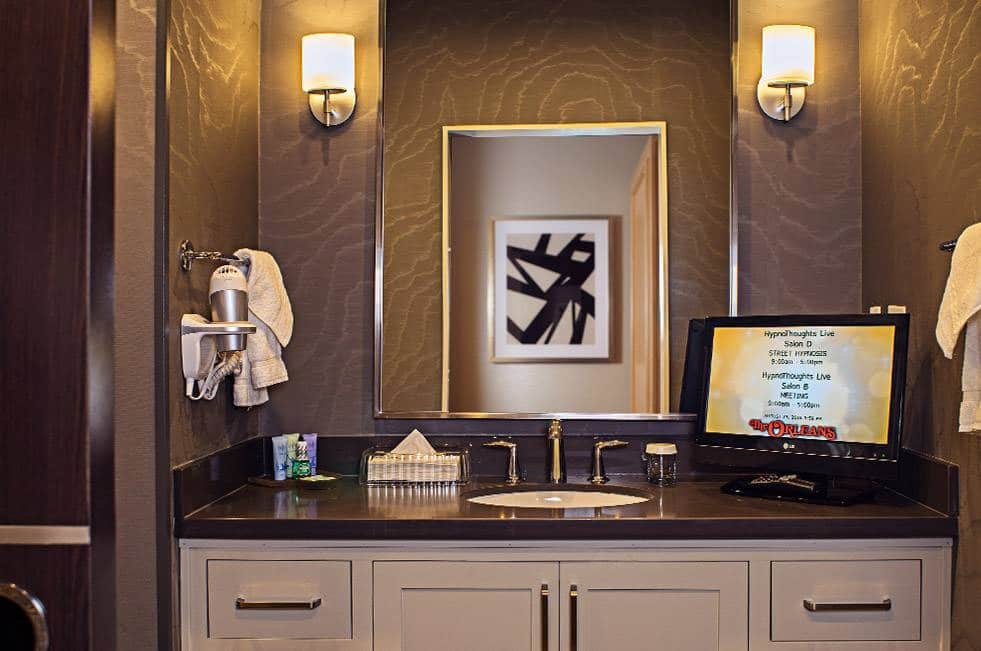 The Orleans Las Vegas Executive Suite One Bedroom Bathroom