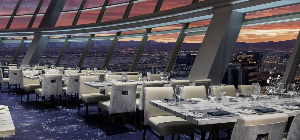 The Strat Las Vegas Top of the World Restaurant