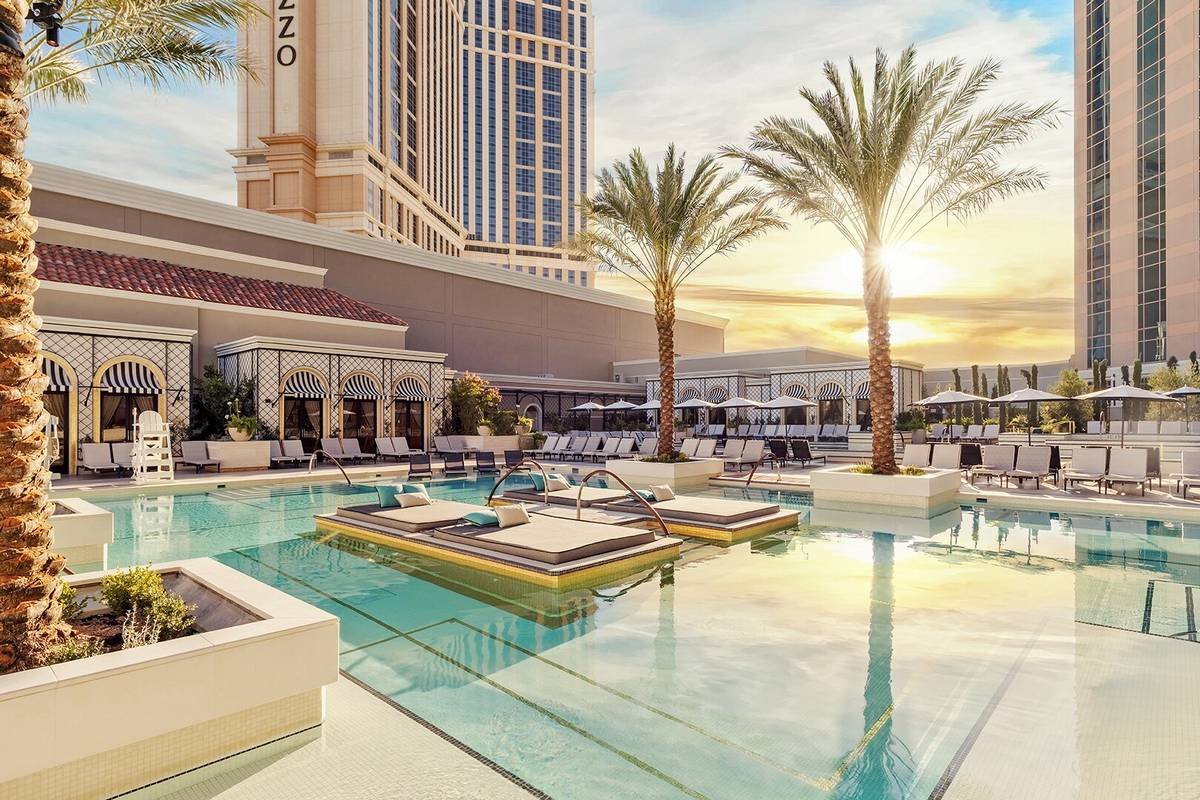 The Venetian Las Vegas Pool Deck