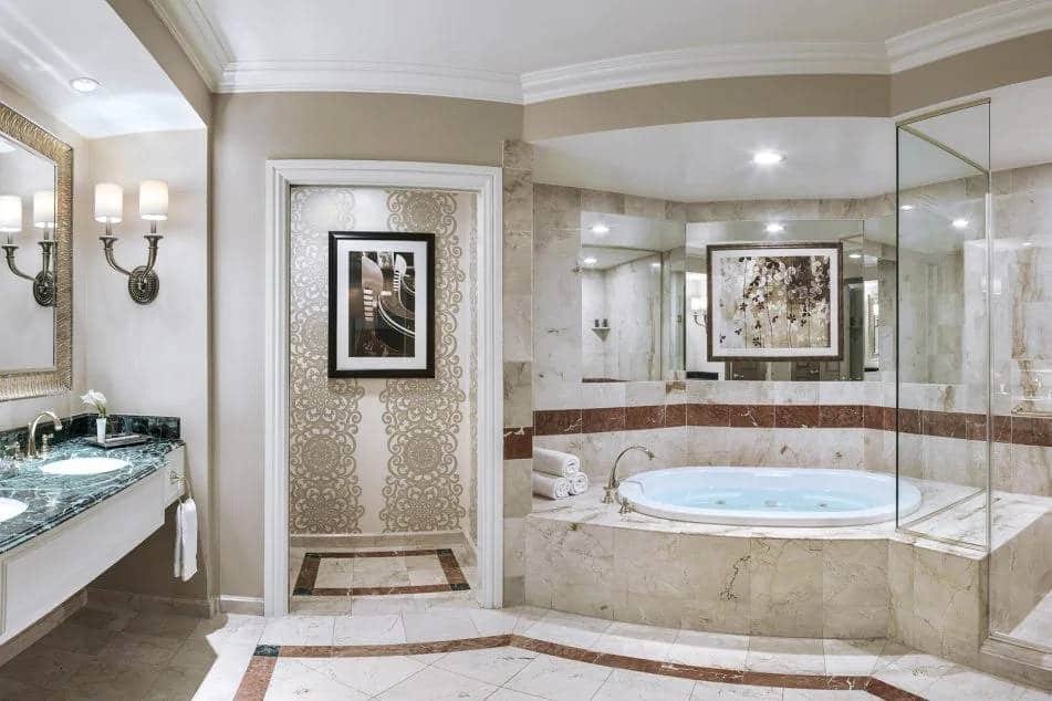 Venetian Las Vegas Grand King Suite Bathroom