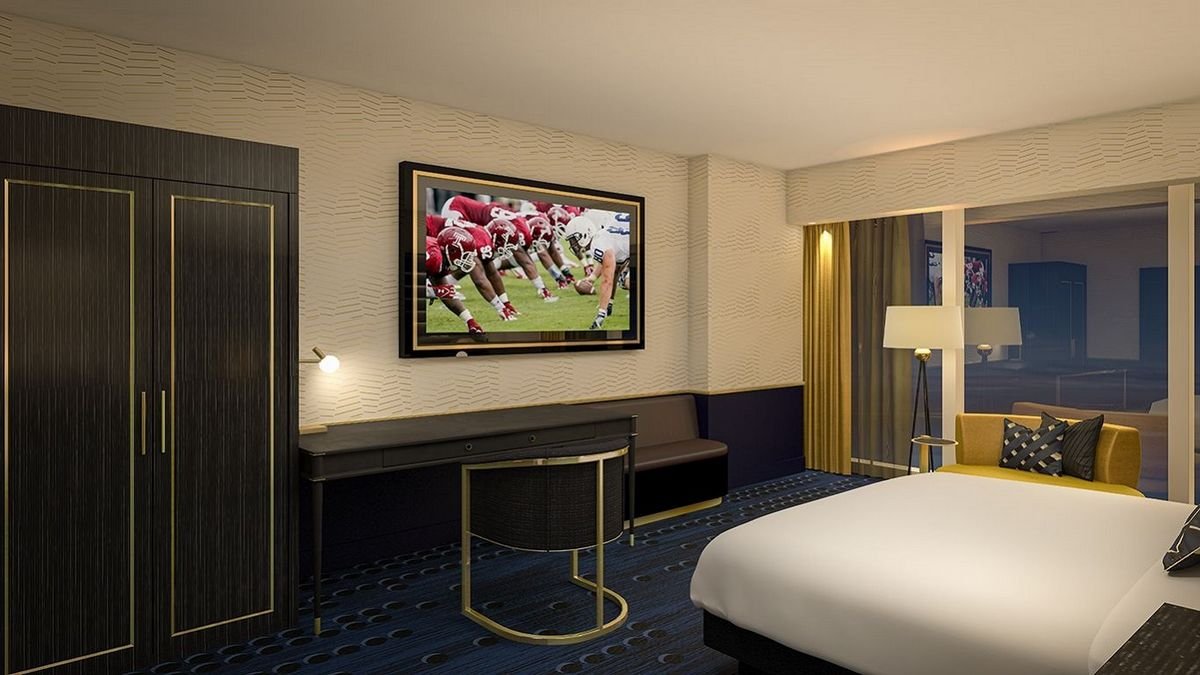 Circa Las Vegas Suite Bedroom