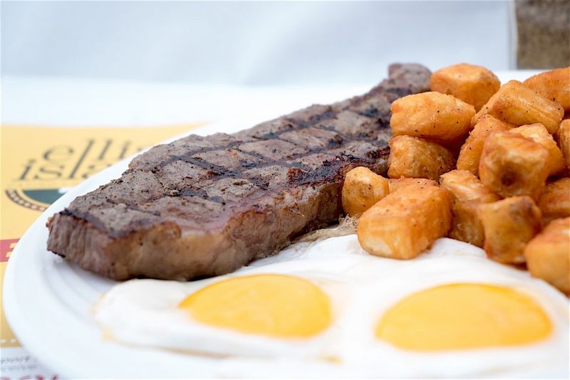 Ellis Island Las Vegas Steak and Eggs