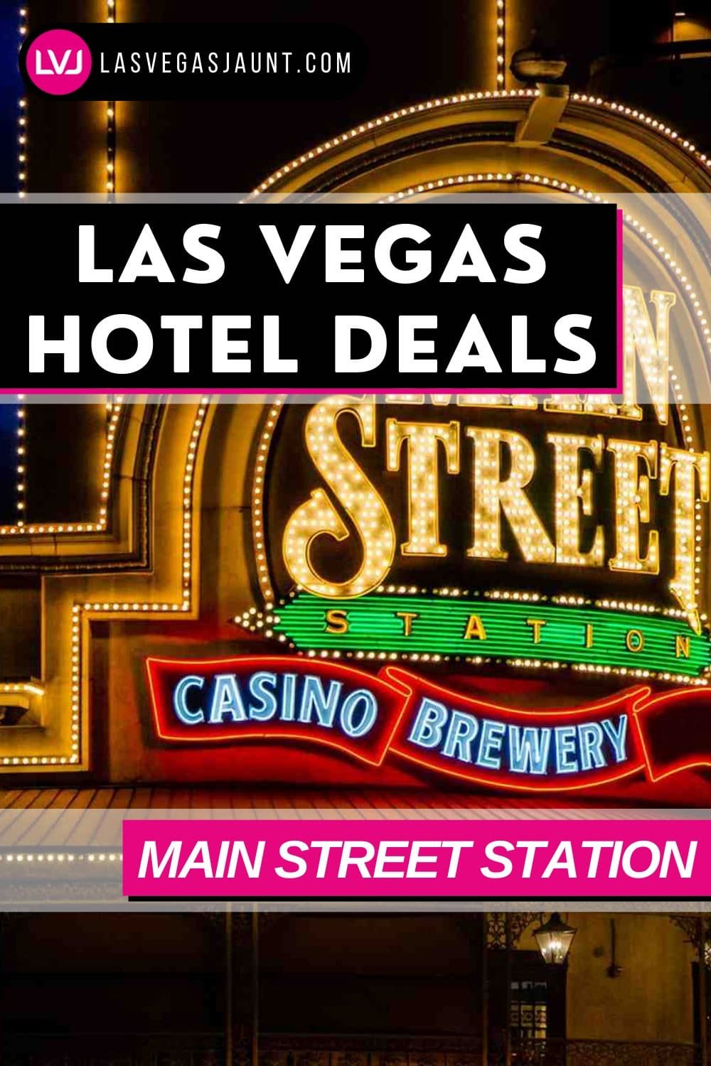Main street Station Hotel Las Vegas Deals Promo Codes & Discounts