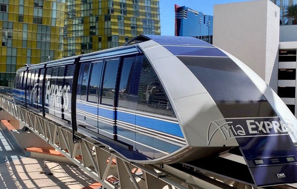 Aria Express Tram Las Vegas