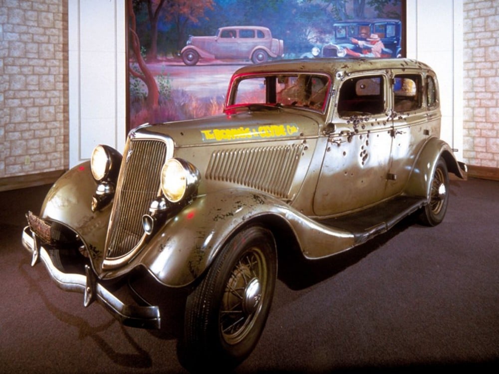 Bonnie and Clyde's Car at Whiskey Pete's