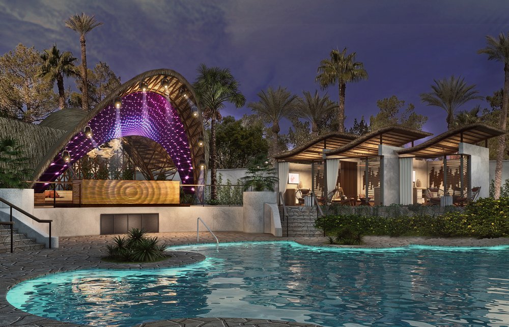Virgin Hotels Las Vegas Desert Oasis Pool