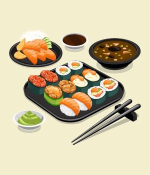 22.Feast on high-end Japanese cuisine