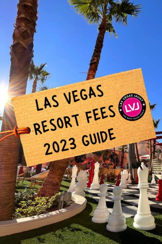 JW Marriott Las Vegas Resort & Spa Resort Fee