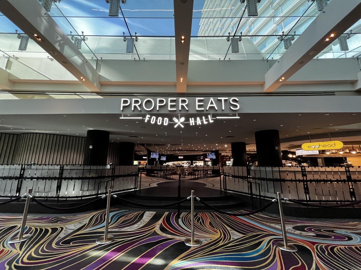 Aria Las Vegas Proper Eats Food Hall Entrance