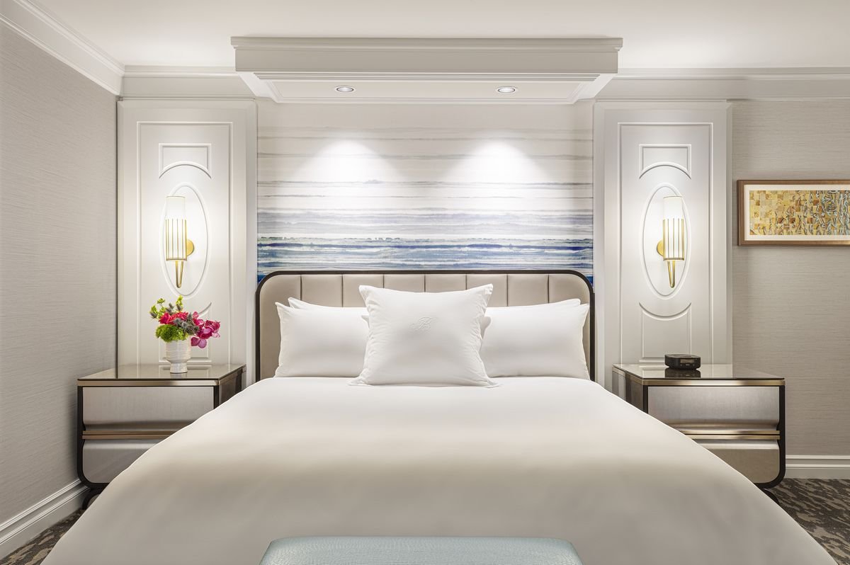 Bellagio Las Vegas Remodeled Premier King Room Bed
