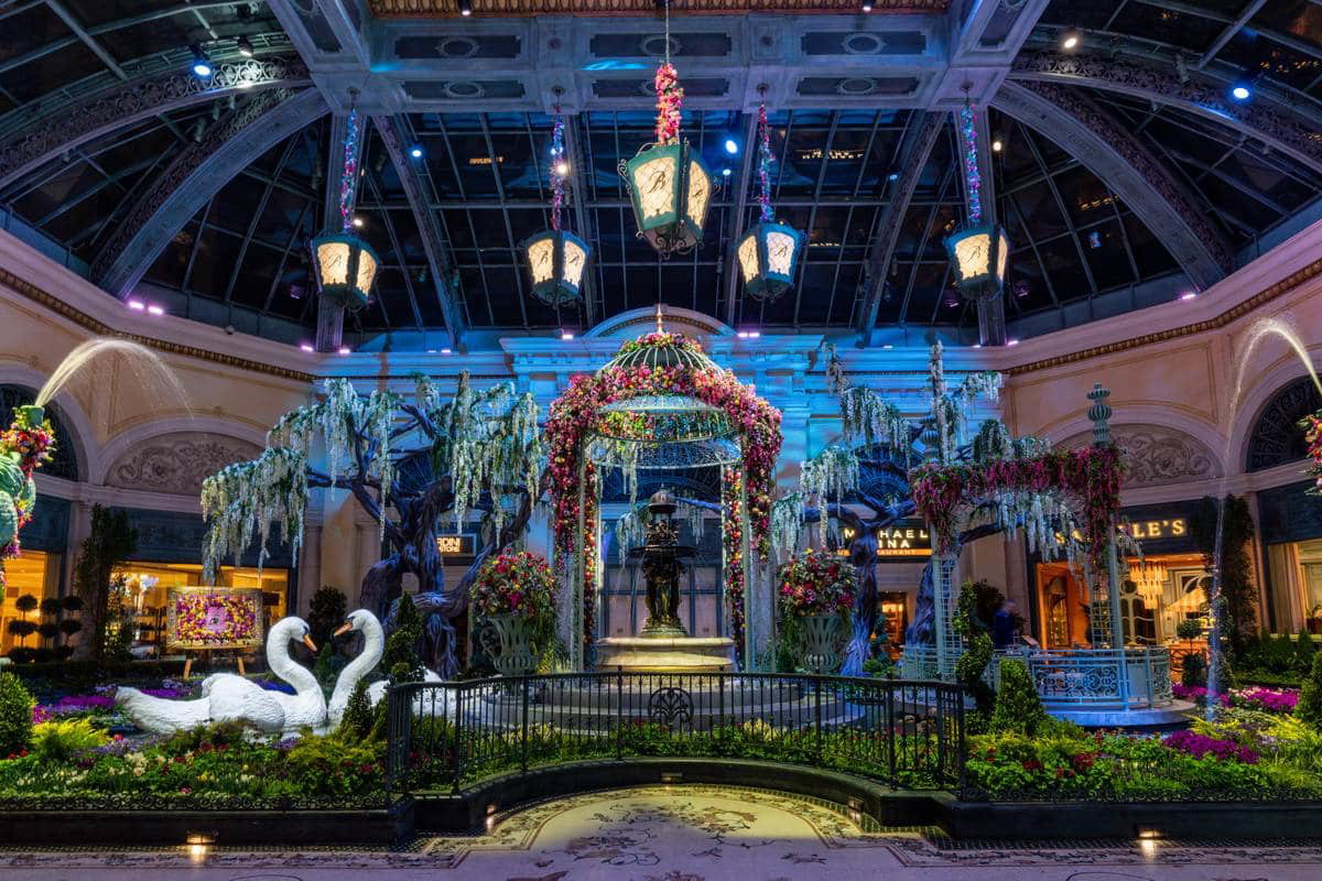 Bellagio's Garden Table brings dining into the famed Las Vegas