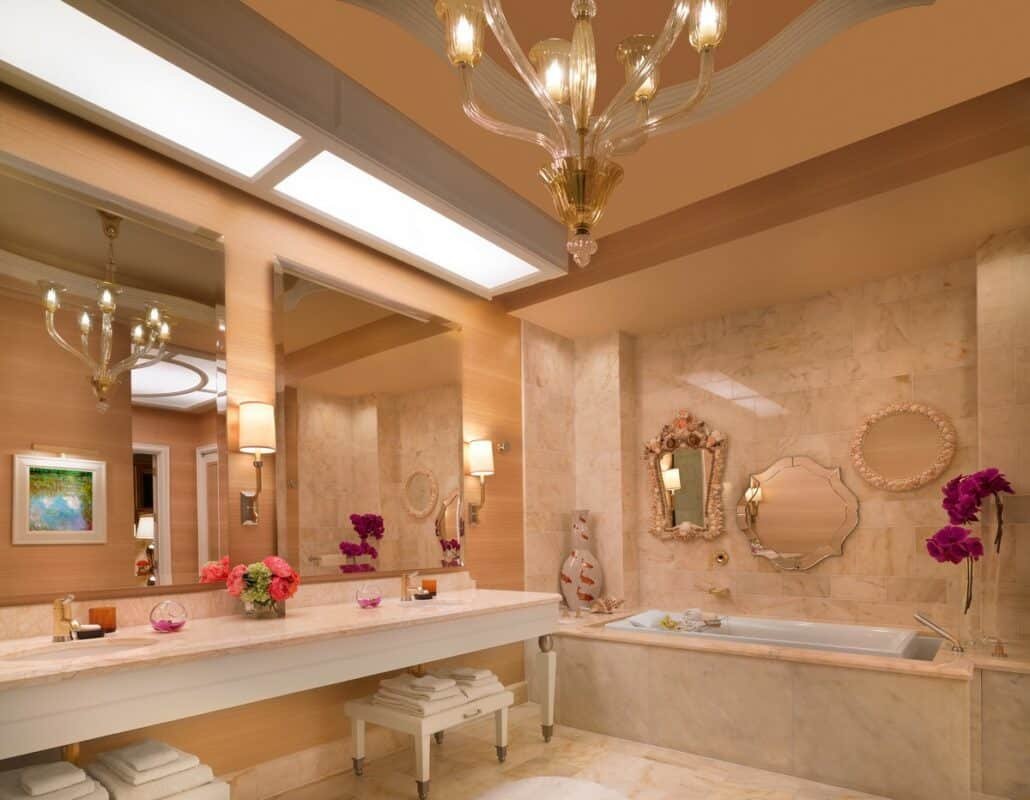 Wynn Las Vegas Fairway Villa Bathroom