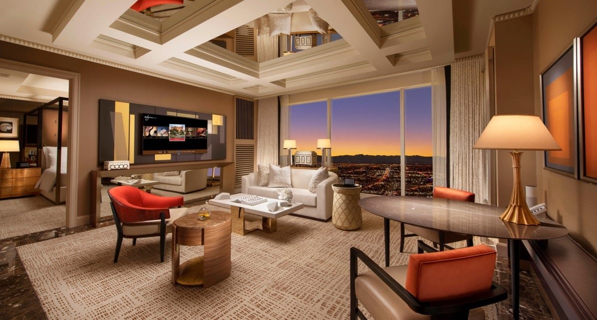 Wynn Las Vegas Tower Suite Parlor Living Room