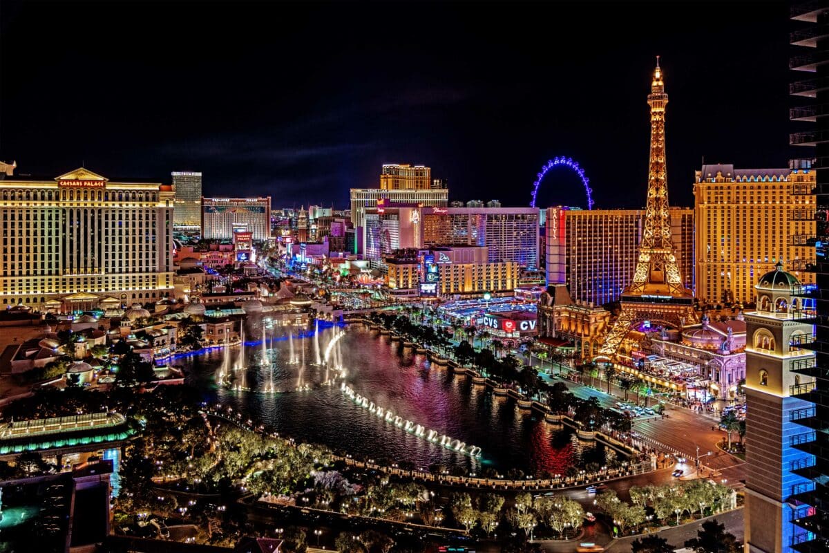 Las Vegas Strip At Night