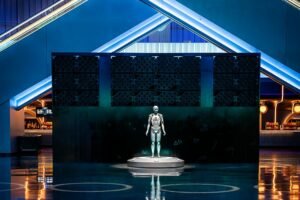 The Sphere Experience Las Vegas Aura Humanoid Robot
