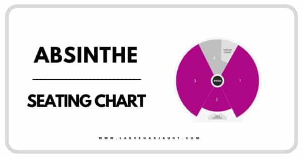 Absinthe Seating Chart Las Vegas