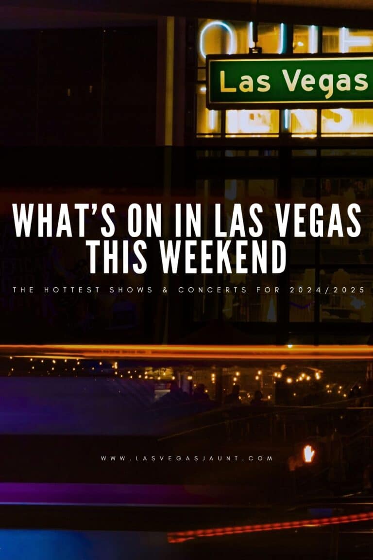 Las Vegas Events This Weekend - [Jan 3 to Jan 5] - Las Vegas Jaunt