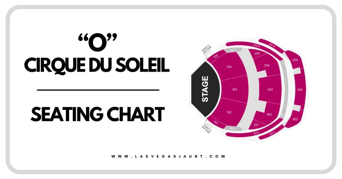 O Cirque du Soleil Seating Chart Las Vegas