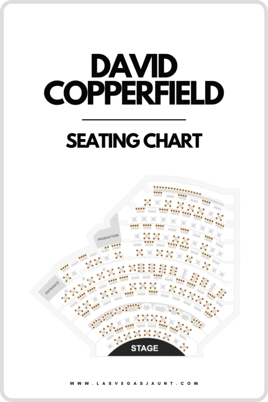 David Copperfield Seat Map