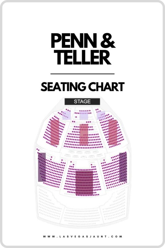 Penn & Teller Promo Code + Seating Chart