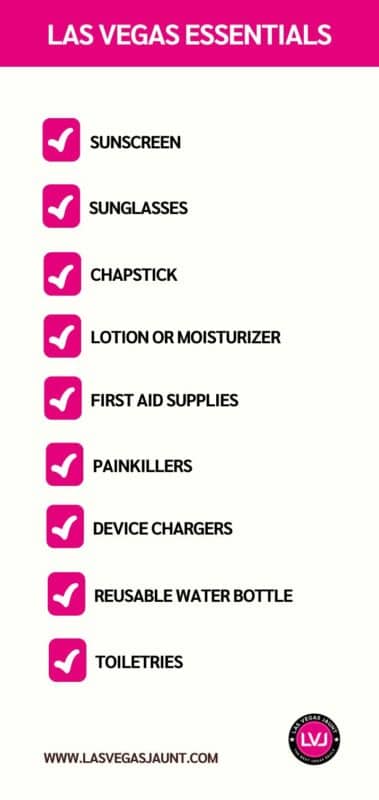 Las-Vegas-Essentials-Packing-List